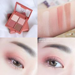 Màu Mắt 3CE 4 Ô Mini Multi Eye Color Palette - Hộp Vuông