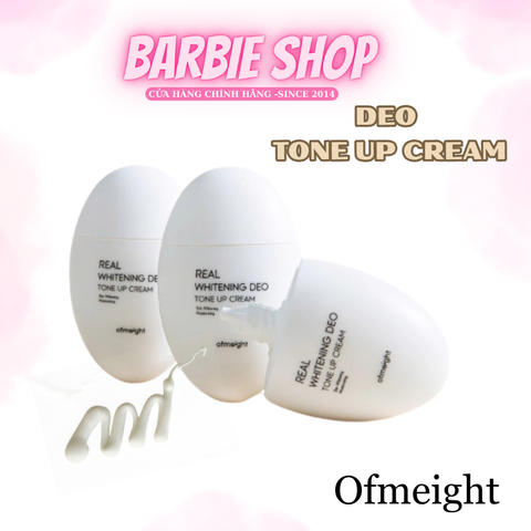 Kem Dưỡng Sáng Da, Dưỡng Ẩm Ofmeight Real Whitening Deo Tone Up Cream 50ml