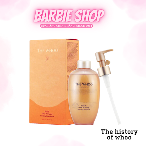 Dầu Tẩy Trang The Whoo Clarifying Cleansing Oil 200ml