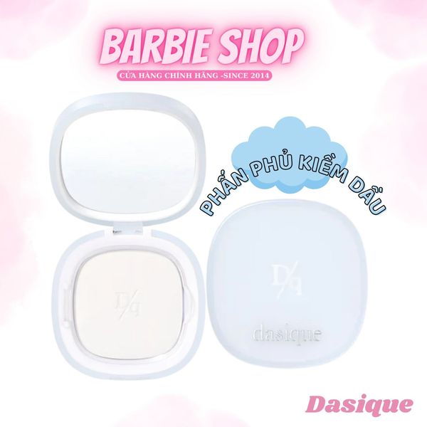 Phấn phủ nén Dasique soft Cotton Powder 4g -ko màu -kiềm dầu