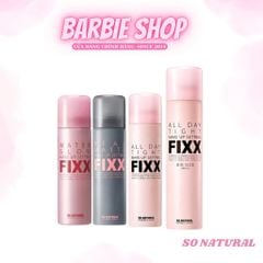 Xịt khoá nền SO Natural Water Glow - Water Real Matte - All day tight Make Up setting fixx 75ml - 120ml