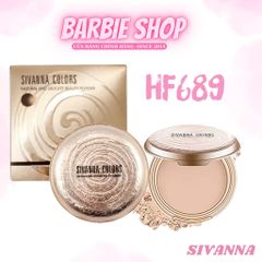 Phấn Phủ Dạng Nén Sivanna Ultra Foundation HF689 Siêu Mịn, Kiềm Dầu