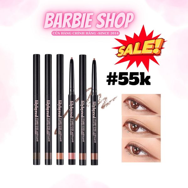 CHÌ KẺ MẮT LILYBYRED STARRY EYES AM9 TO AP9 GEL Eyeliner