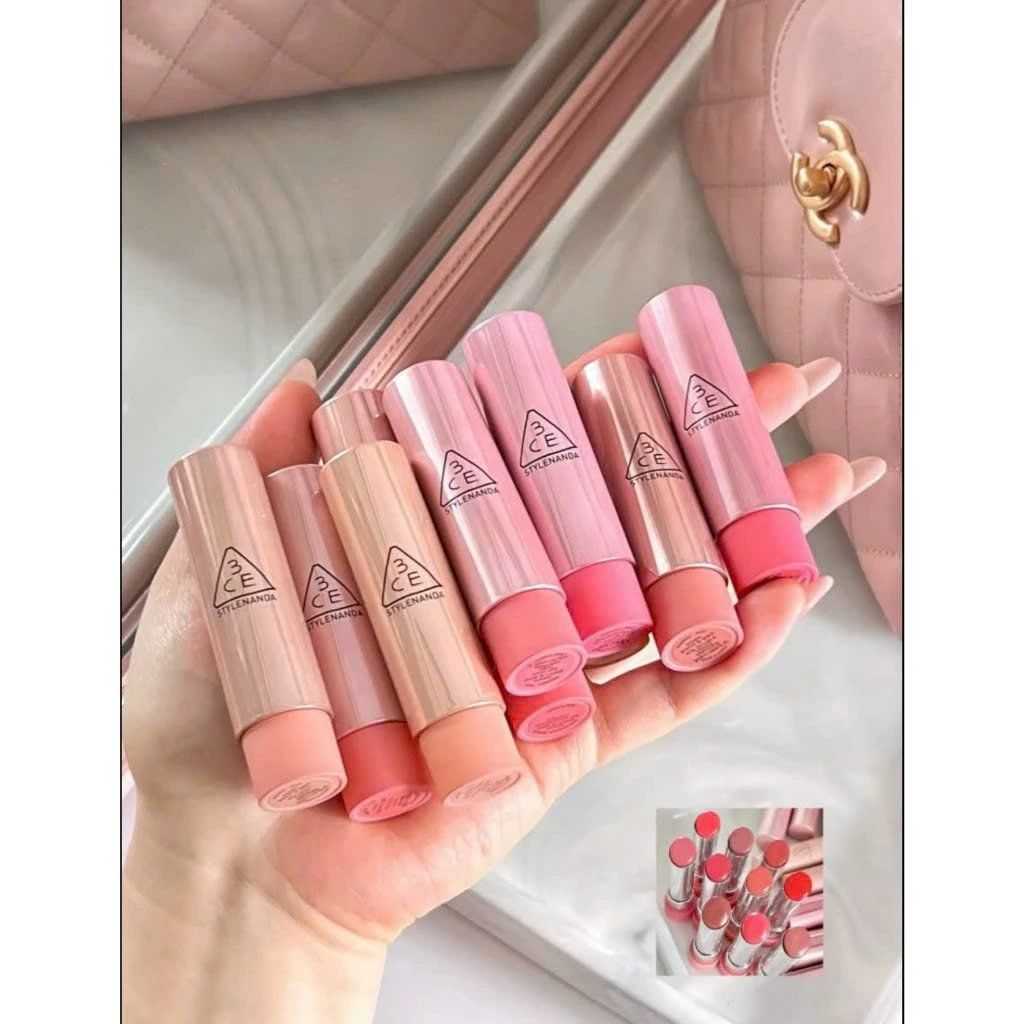 Son Dưỡng Dạng Thỏi 3ce Glazy Lip Glow NEW 2025
