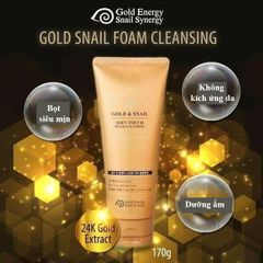 Sữa Rửa Mặt Gold Snail 24k Gold Snail Energy 170G