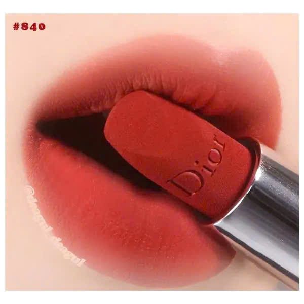 [MẪU MỚI] SON DIOR ROUGE VELVET FINISH FULLSIZE NẮP NAM CHÂM