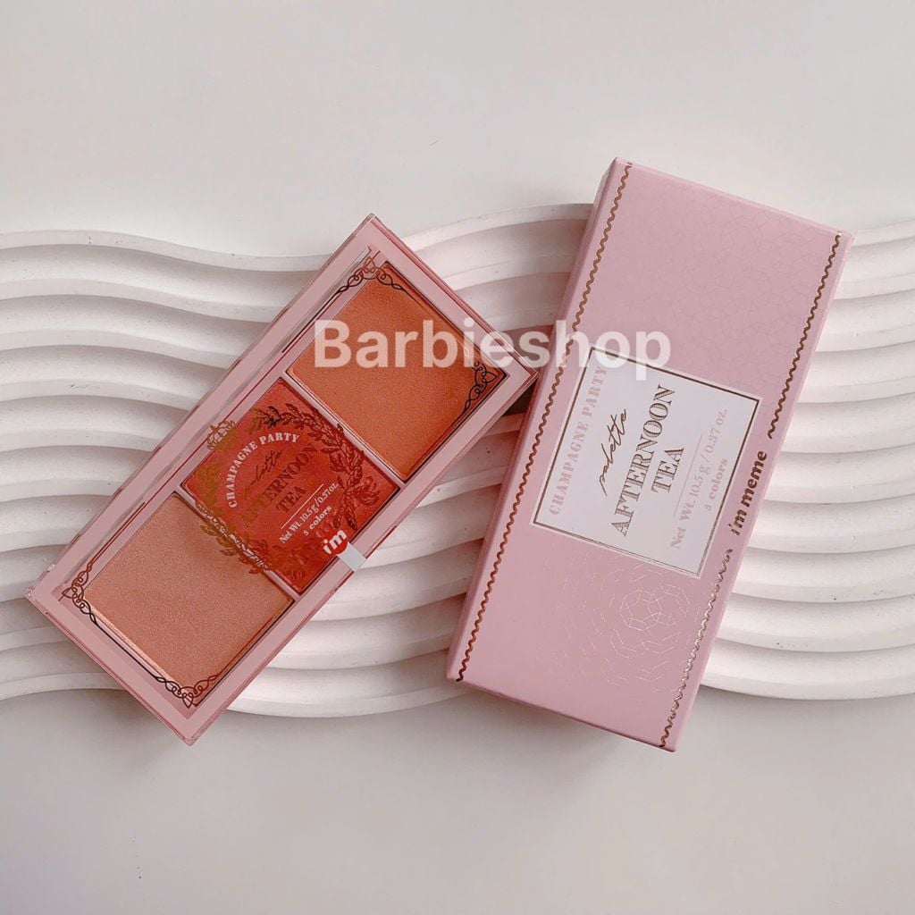 Má hồng I'm Meme Blusher Palette 3 ô