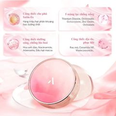 Phấn Nước Aperire Day Cream Cover Cushion SPF50+ PA++++ 13g