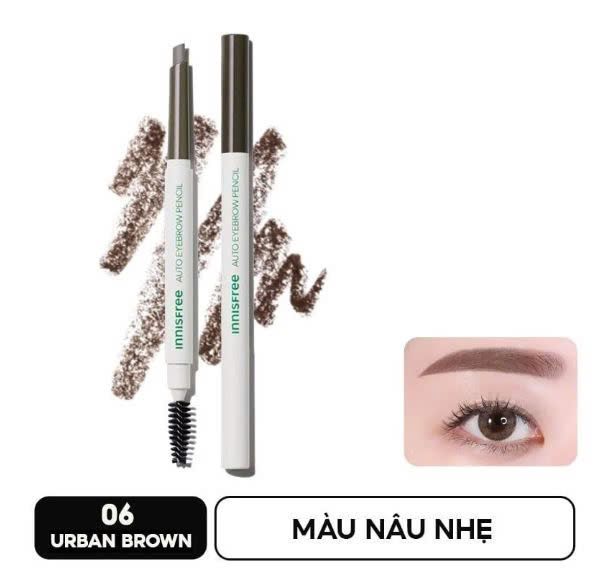 Chì Kẻ Mày Innisfree Auto Eyebrow Pencil 0.3g