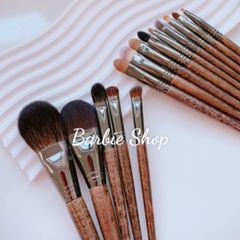 Bộ Cọ Trang Điểm 22 Cây - 14 Cây Thân Gỗ Lông Thú