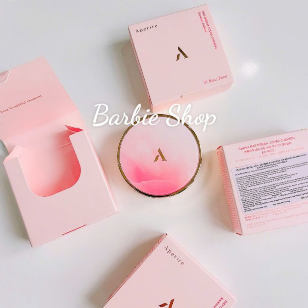 Phấn Nước Aperire Day Cream Cover Cushion SPF50+ PA++++ 13g