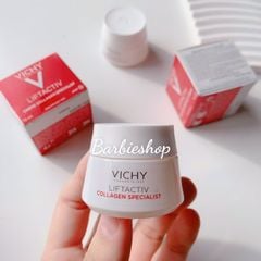 Kem Dưỡng Vichy Liftactiv Collagen Specialist Ngừa Lão Hóa, Săn Chắc Da Ban Ngày 15ml