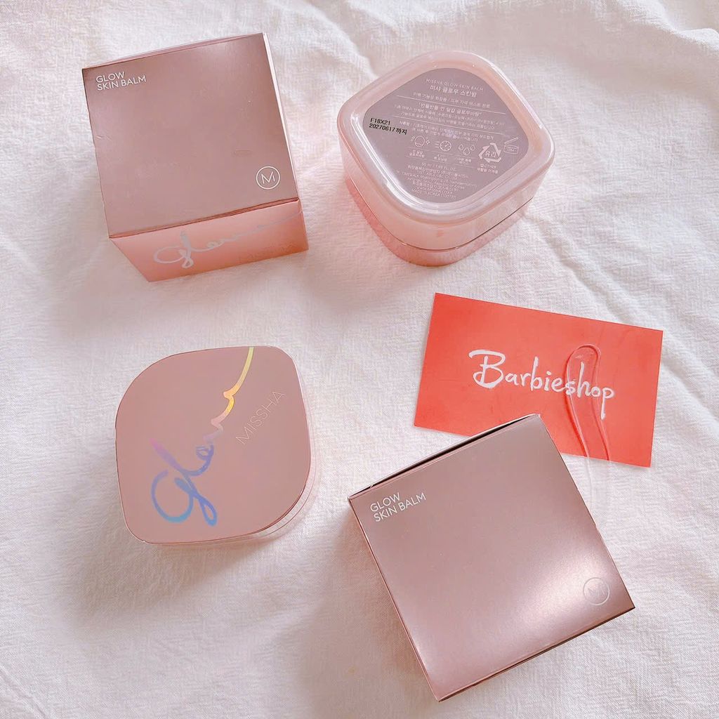 Kem lót dưỡng ẩm trước makeup Missha glow Skin balm 50ml