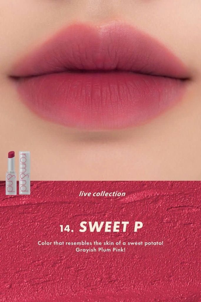 Son Thỏi Lì Romand Zero Matte Lipstick Siêu Nhẹ Môi 3g