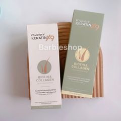 Bộ Dầu Gội Xả Voudioty Keratin X9 Biotin & Collagen 500ml -1000ml