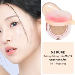 Phấn Nước Aperire Day Cream Cover Cushion SPF50+ PA++++ 13g