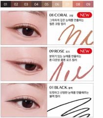 Kẻ Mắt Dạng Sáp Clio Sharp, So Simple Waterproof Pencil Liner (Màu Đen + Màu Nâu)