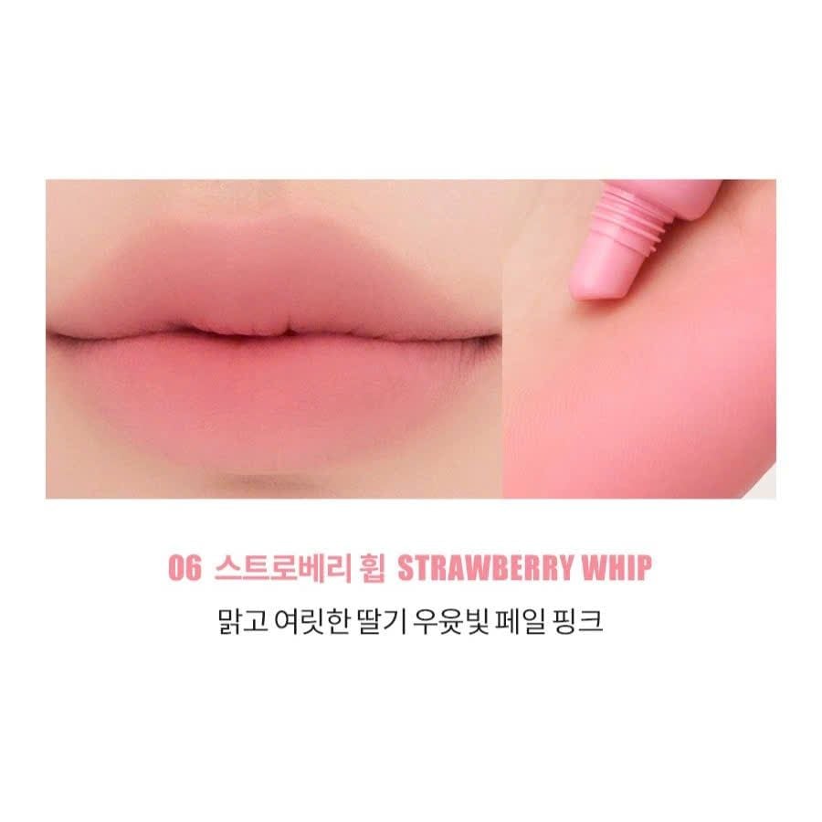 Son kem bùn Romand Color Lip Matte dạng tuýp (NEW)