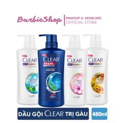 Dầu Gội Clear Men Bạc Hà 480ml Thái Lan