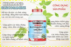 TPCN Kirkland Glucosamine Bổ Xương Khớp 375 Viên USA