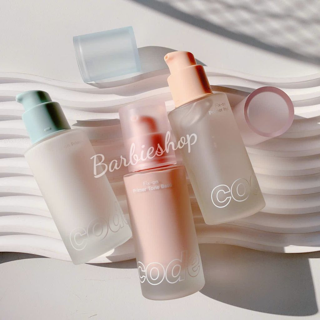 Kem Lót Code Glokolor Kiềm Dầu, Nâng Tông Da Fix-On Primer 30ml