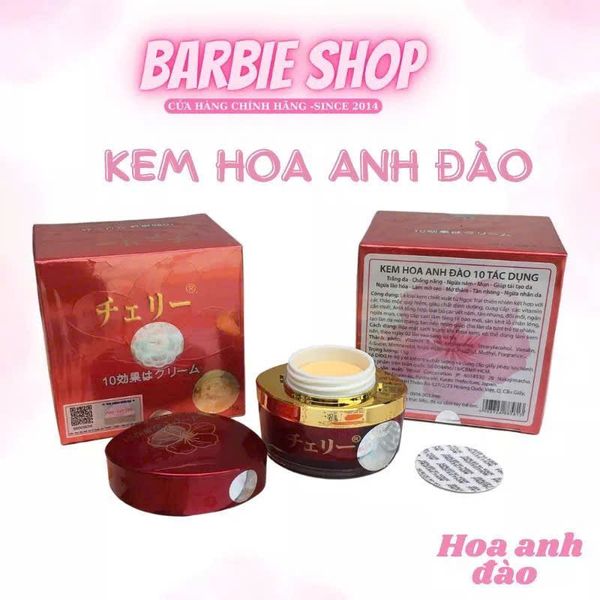 Kem Dưỡng Da Hoa Anh Đào 10 Tác Dụng Nhật Bản _15G