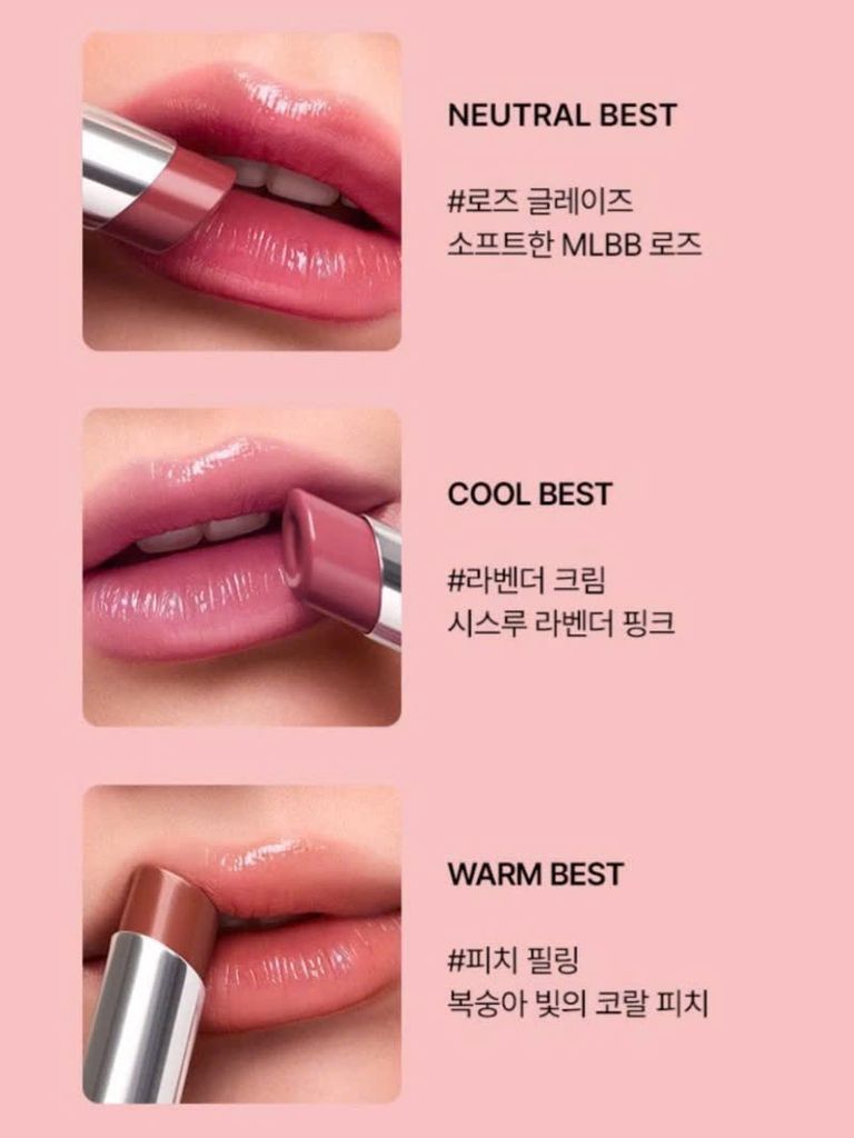 Son Dưỡng Dạng Thỏi 3ce Glazy Lip Glow NEW 2025