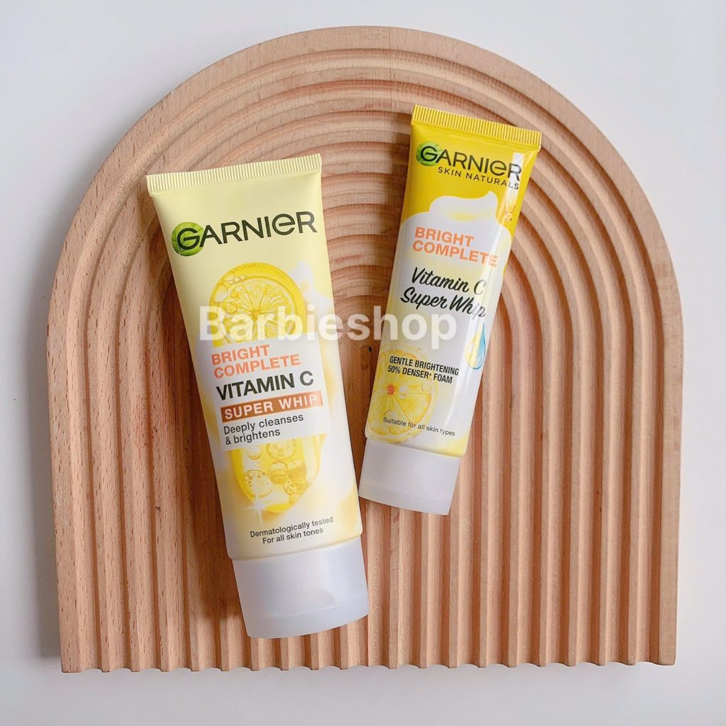 Sữa Rửa Mặt Tạo Bọt Hỗ Trợ Dưỡng Sáng Da Garnier Light Complete Brightening Whip Foam 50ML - 100ML