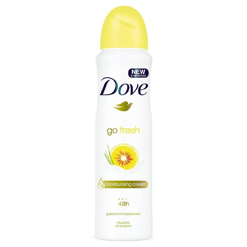 Xịt Khử Mùi Dove Go Fesh 150ml - 250ml