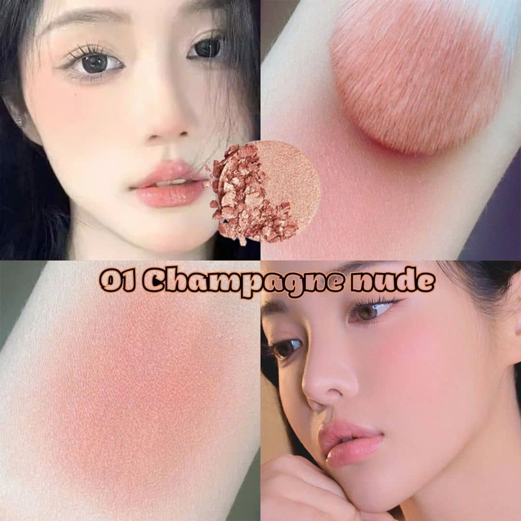 Phấn Má Hồng Klavuu Urban Pearlsation Natural Powder Blusher (5.5g)