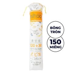 Bông Tẩy Trang Mihoo Cotton Pads - Mihoo Kokimi Đủ Dòng [155 miếng - 210 miếng - 240 miếng]