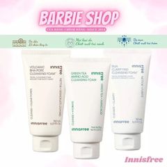 Sữa Rửa Mặt Innisfree Green Tea Hydrating Amino Acid -  Bija Trouble - Volcanic Pore BHA Cleansing Foam 150g