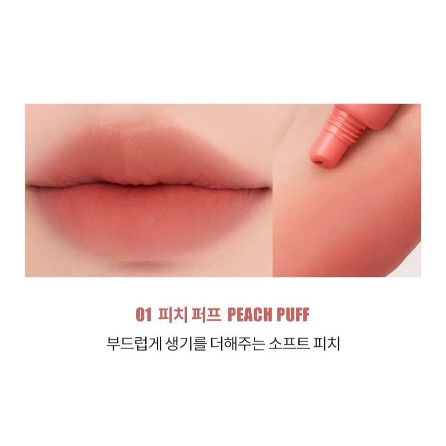 Son kem bùn Romand Color Lip Matte dạng tuýp (NEW)