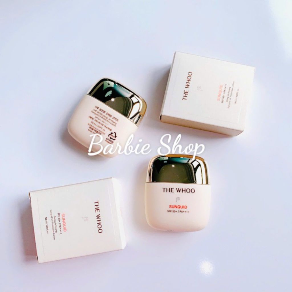 Kem Chống Nắng The Whoo Gongjinhyang Sunquid UV Protective Lotion SPF 50+/PA++++ 50ml