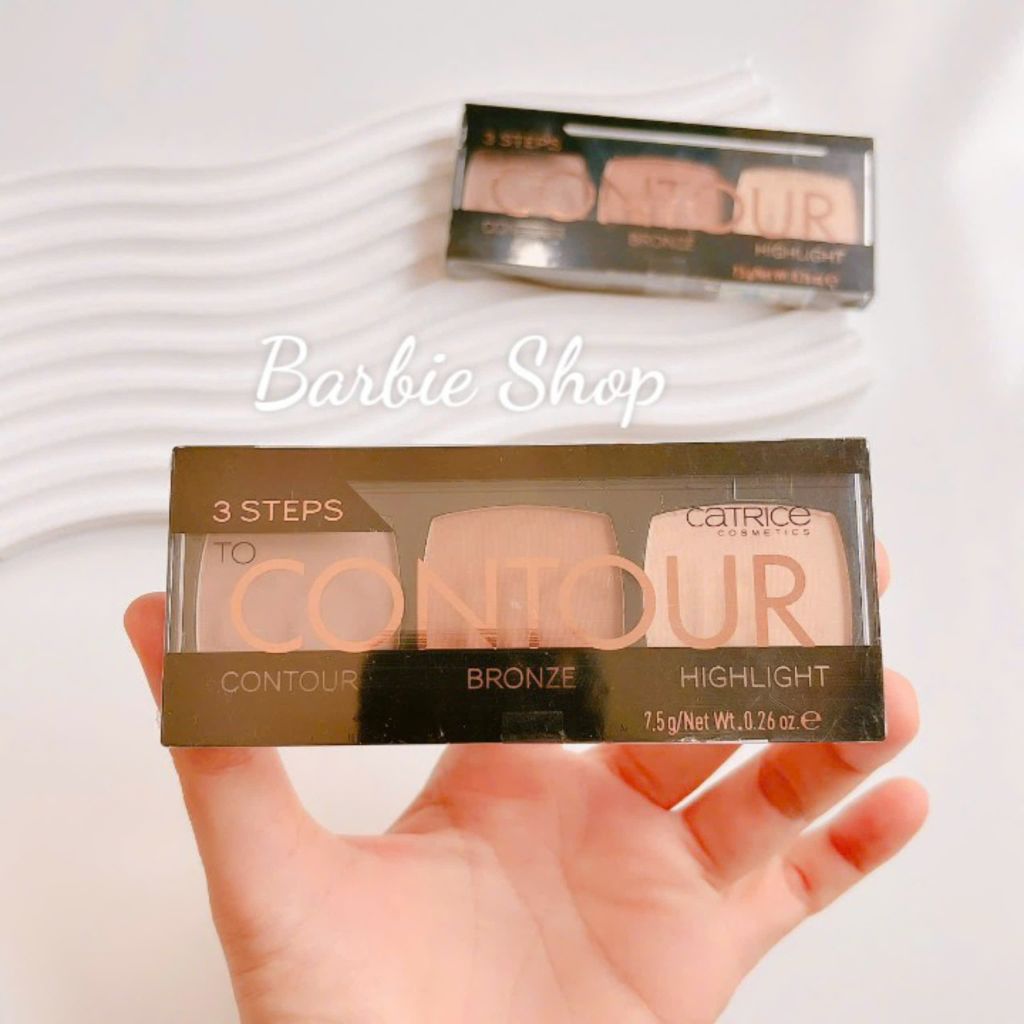 Bảng Phấn Tạo Khối 3 Bước Catrice 3 Steps To Contour Palette 010 Allrounder