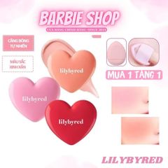 Má Hồng Kem Lilybyred Luv Beam Cheek - Hình Trái Tim