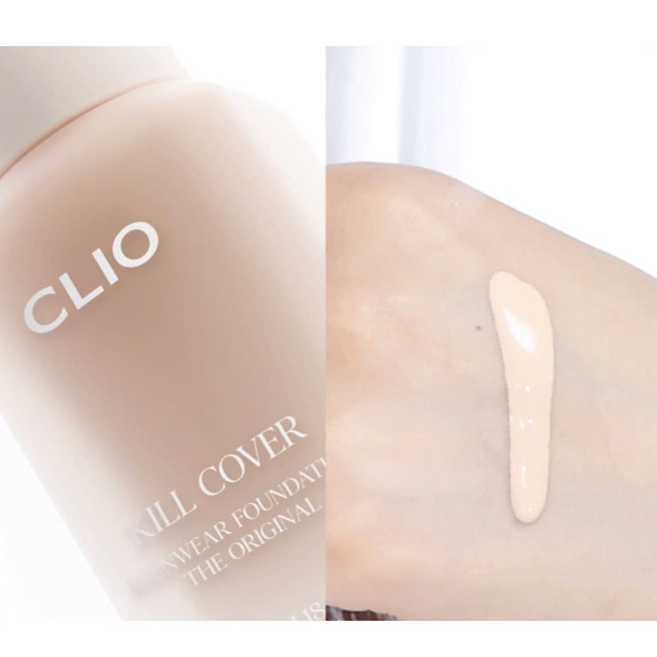 Kem Nền Clio Kill Cover Founwear / HIGH Glow Foundation SPF30 38g / Clio The Original 35ml