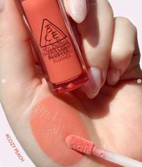 Má Hồng 3CE Sheer Liquid Blusher Dạng Kem (Our Way + Cozy Peach + Side Piece + Joyful Affair + Soft Fig) 3g