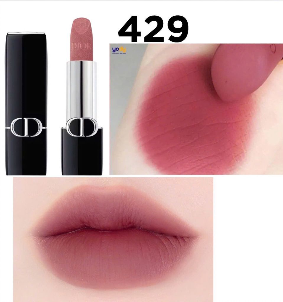 [MẪU MỚI] SON DIOR ROUGE VELVET FINISH FULLSIZE NẮP NAM CHÂM