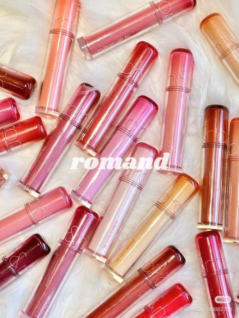 [ MẪU MỚI ] Son bóng Romand The Juicy Lasting Tint (tặng 1 mút mini)