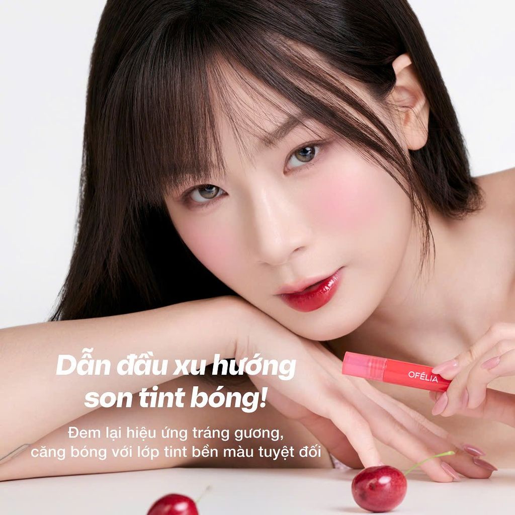 Son Tint Bóng Lolli Glow Tint Ofelia 3.9g ( GT17, GT18 ) NEW