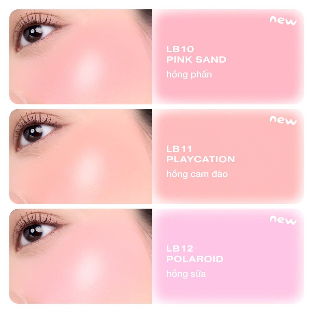Má Hồng Dạng Kem Lolli Liquid Blush Ofelia