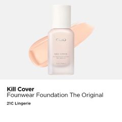 Kem Nền Clio Kill Cover Founwear / HIGH Glow Foundation SPF30 38g / Clio The Original 35ml