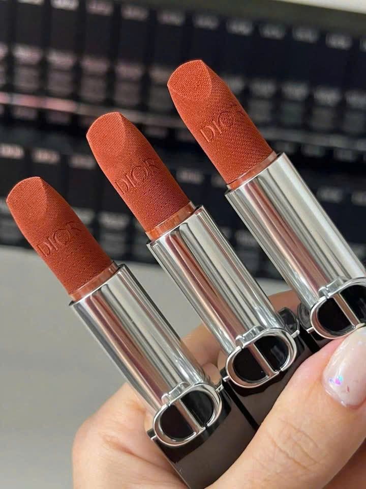[MẪU MỚI] SON DIOR ROUGE VELVET FINISH FULLSIZE NẮP NAM CHÂM