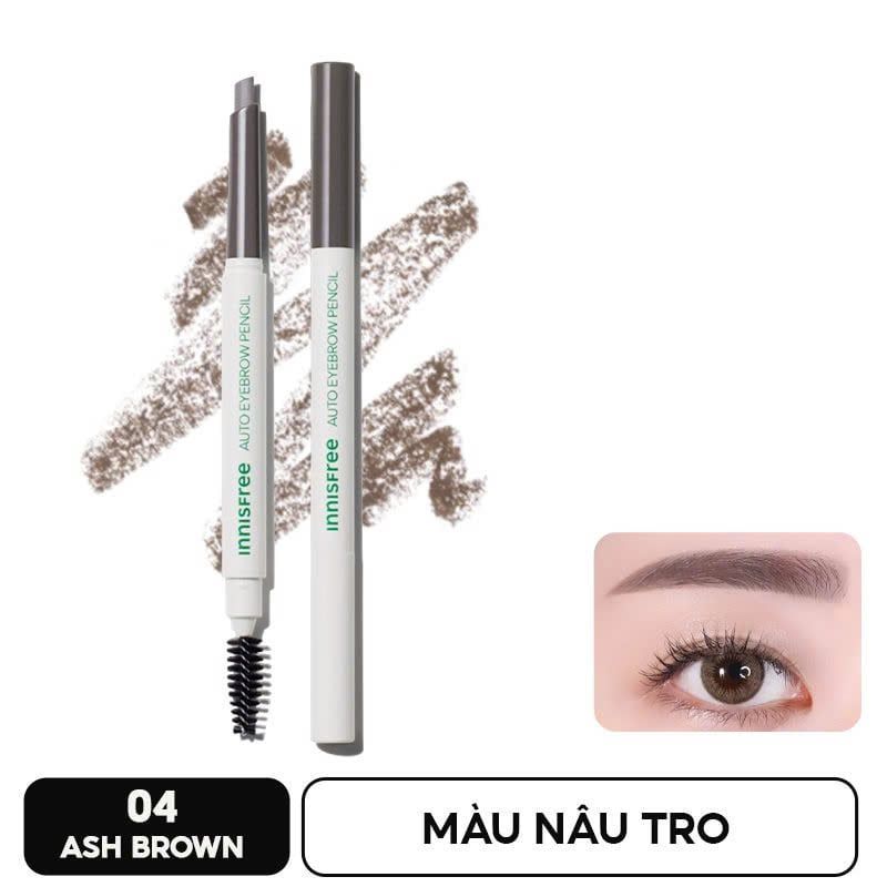 Chì Kẻ Mày Innisfree Auto Eyebrow Pencil 0.3g
