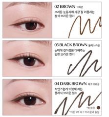 Kẻ Mắt Dạng Sáp Clio Sharp, So Simple Waterproof Pencil Liner (Màu Đen + Màu Nâu)