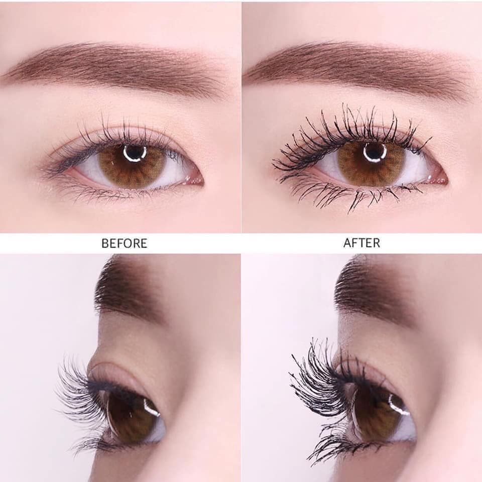 Set Mascara Kẻ Mắt và Tẩy Trang Mascara Kiss Me Heroine