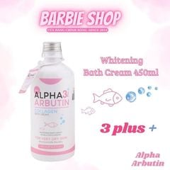 Sữa Tắm Trắng Da Alpha Arbutin 3+ Plus Collagen Bath Cream 350ml - Thái Lan