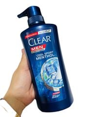 Dầu Gội Clear men 410ml & Clear Bạc hà 400ml Thái Lan
