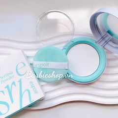 Phấn Phủ Kiềm Dầu Espoir Fresh Setting Powder Chữ Xanh (Mẫu Mới)
